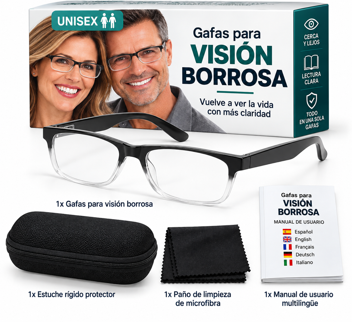 Gafas para Visión Borrosa – Vuelve a Ver la Vida con Más Claridad