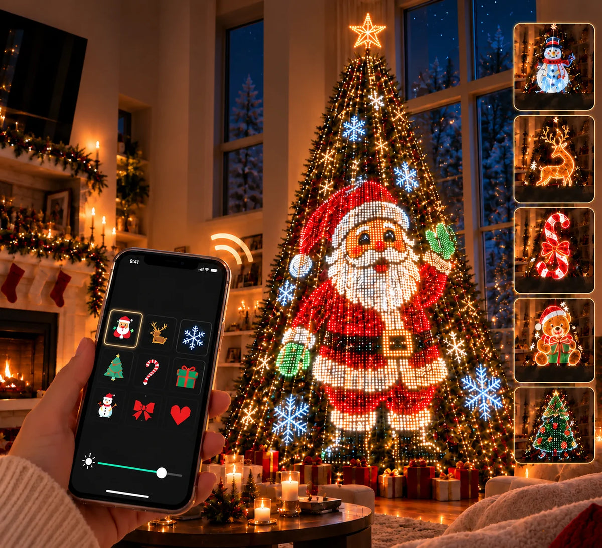 Magic LED Navidad™ – Luces Inteligentes para Árbol de Navidad
