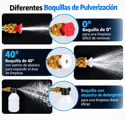 Pistola de Chorro de Alta Presión Inalámbrica – Limpieza Potente y Portátil
