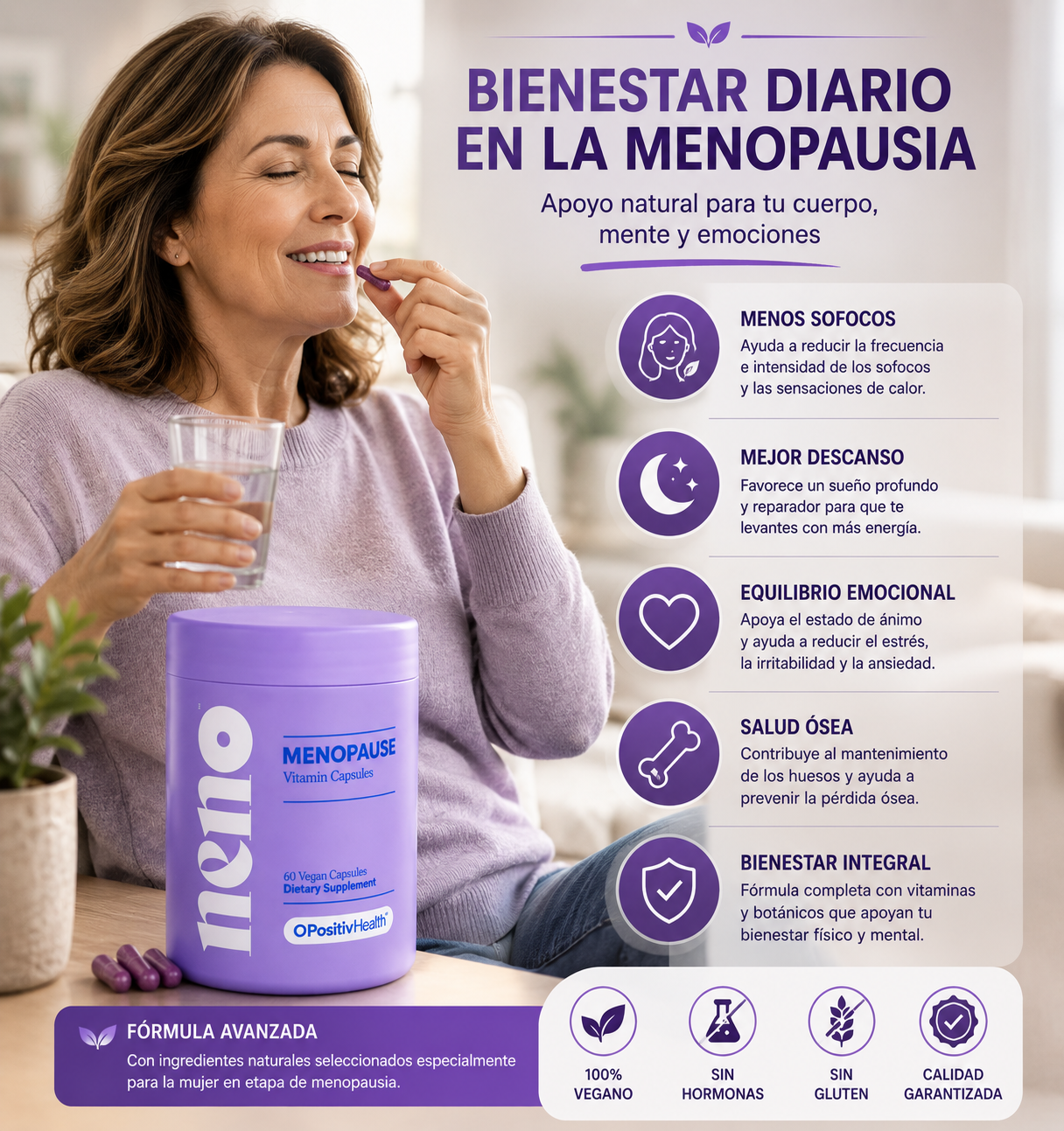 MENO – Bienestar y Equilibrio durante la Menopausia