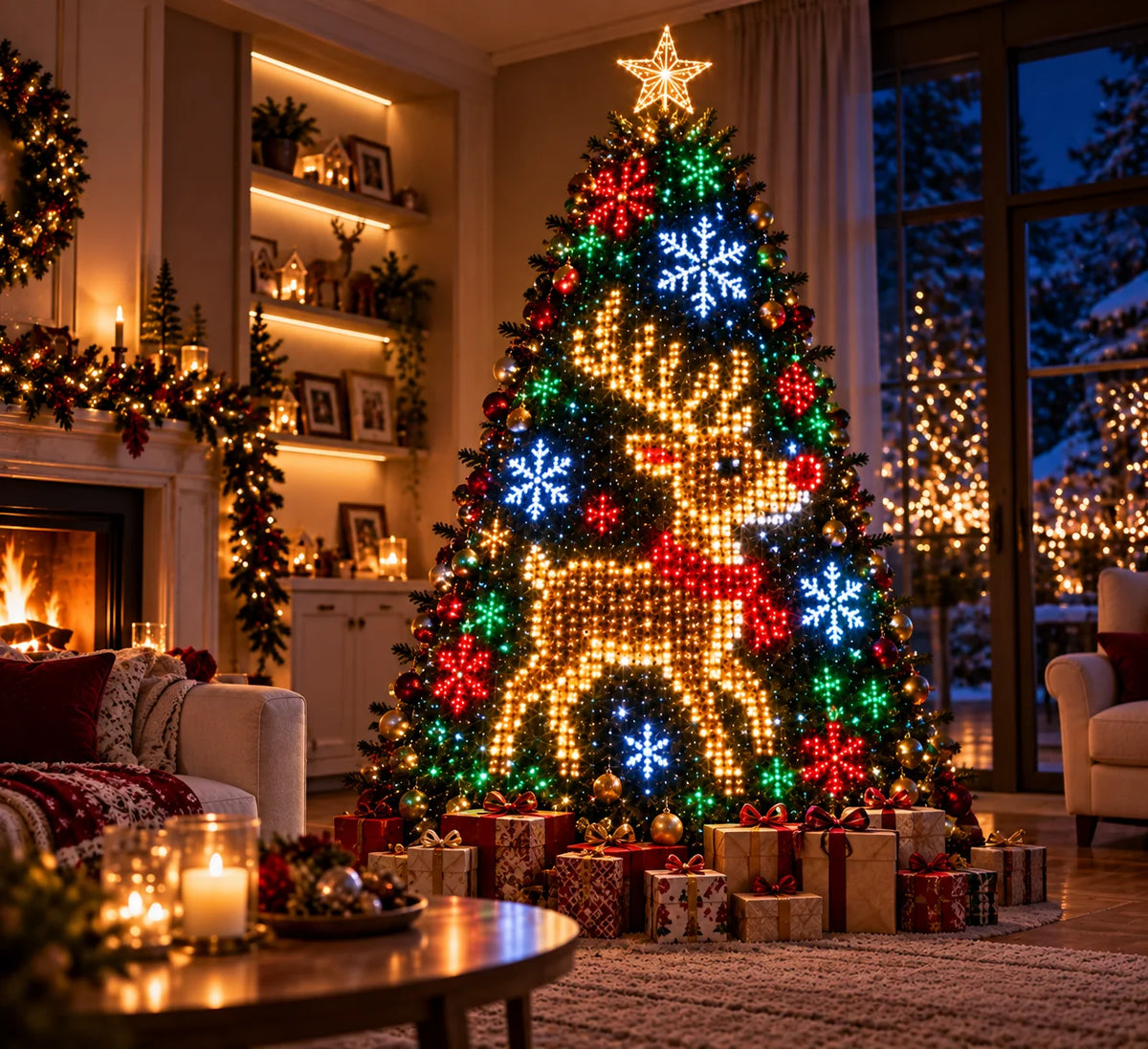 Magic LED Navidad™ – Luces Inteligentes para Árbol de Navidad